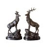 Buy cheap Life Size Metal Antelope Casting Bronze Deer Sculpture for Indoor or Outdoor from wholesalers