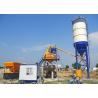 Buy cheap Ready Mix Concrete Batch Plant , 50m3 Portable Concrete Mixer Batching Plants from wholesalers
