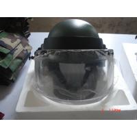 Buy cheap Aramid Bullet-proof Helmet with Visor 2cm NIJ IIIA product