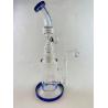 Buy cheap 9 Inch Clear Recycler Glass Bong Water Pipe Tobacco 14mm Bowl Hookah from wholesalers