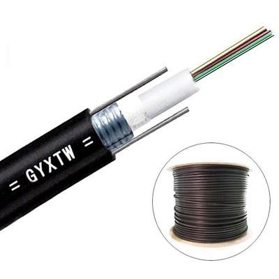 Buy cheap Single Mode Fiber Optic Cable Outdoor Armoured GYXTW 2 4 6 8 12 Core from wholesalers