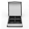 Buy cheap Customized Ribbon Magnets Flip Cover Jewelry Box Packaging Cardboard Paper Jewelry Box With Bow from wholesalers