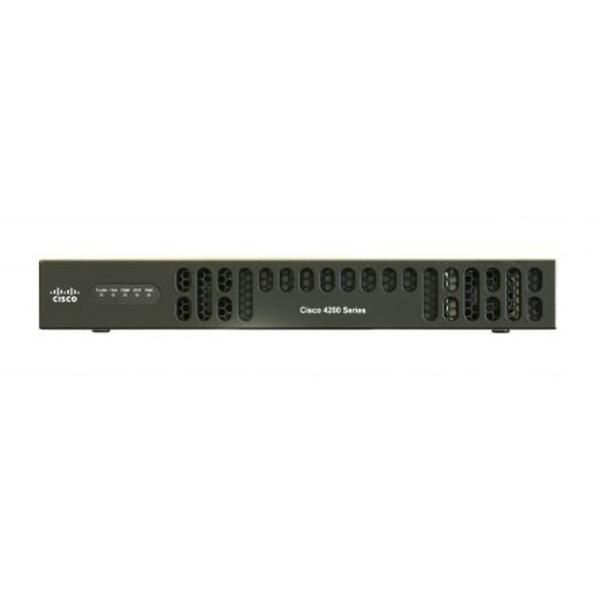 Buy cheap Cisco ISR 4221 SEC Bundle With SEC Lic 35Mbps 75Mbps System Throughput , 2 WAN/LAN Ports from wholesalers