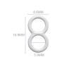 Buy cheap Eco Friendly 6MM 8MM Bra Adjustable Slider Tall Design from wholesalers