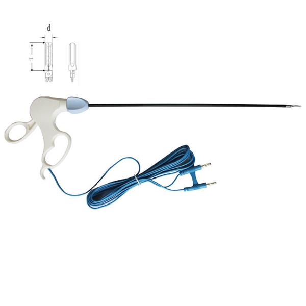 Buy cheap Stainless Steel Bipolar Laparoscopic Instruments Forceps High Insulation from wholesalers