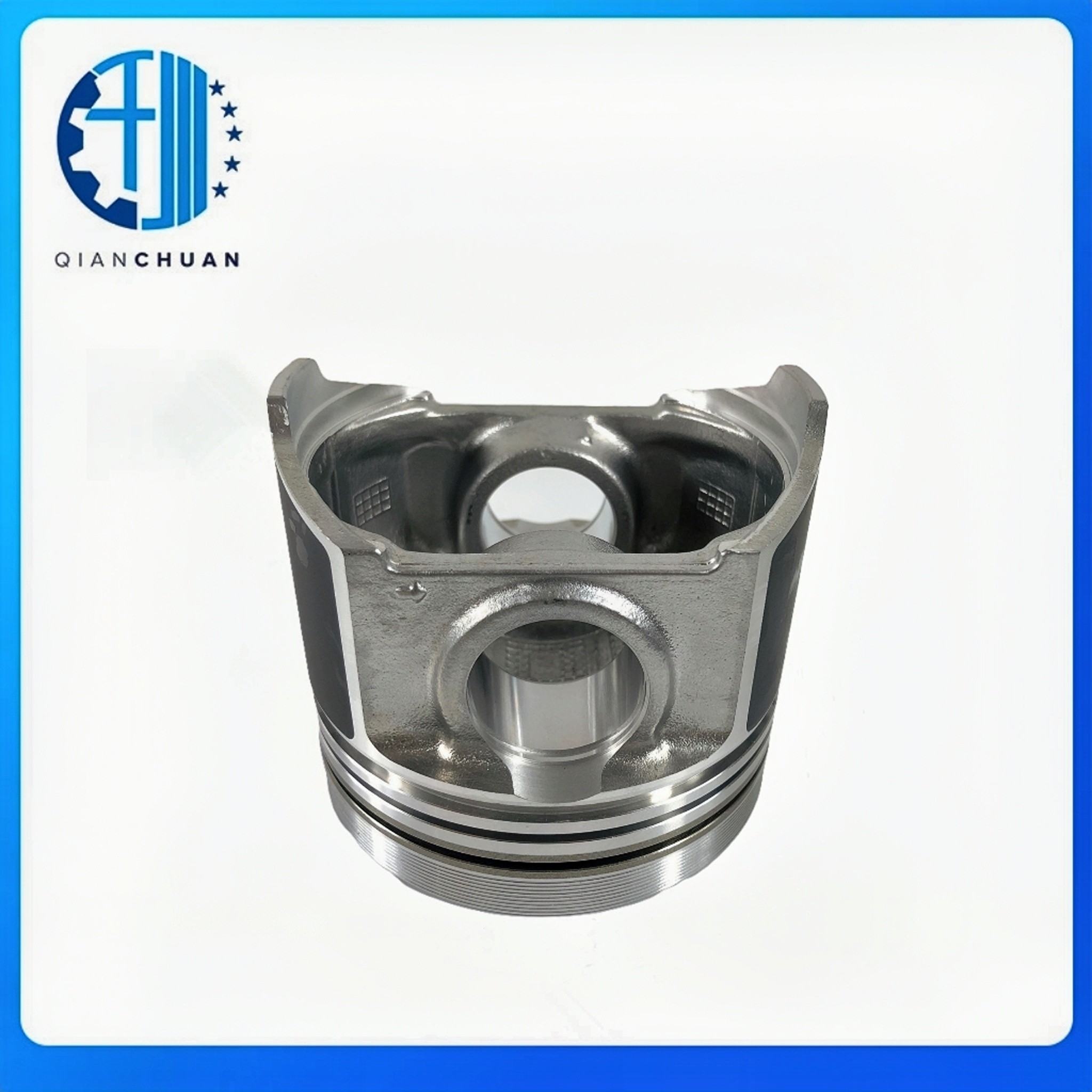 Piston 1J550-21110 For Kubota V3800 Engine Bowl 57MM Excavator Parts