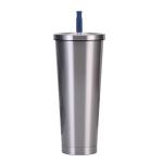 25 Oz Double Walled Travel Mug For Hot Cold Drinks Stainless Steel Insulated