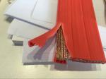 Flat Flexible Traveling Cable for Crane or Conveyor 12 core Orange Jacket with