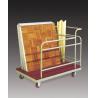 Buy cheap Powder Coating Finish Round Tube Hotel Moving Trolleys for Dance Floor Board from wholesalers