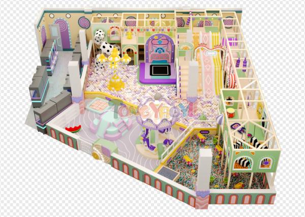 Buy cheap Customized Theme Soft Play Equipment Childrens Shopping Mall Playground Commercial from wholesalers