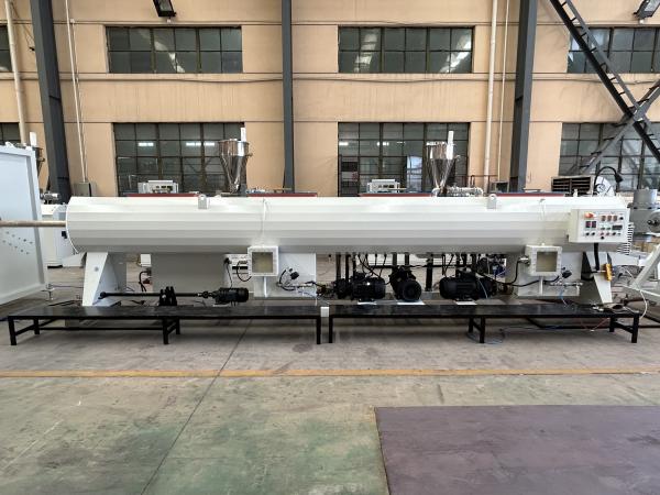 Buy cheap UPVC 75- 250mm Pvc Pipe Extrusion Line Machine With 80/156 Extruder from wholesalers