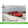 Buy cheap Zero Emission Amusement Park Electric Trains 42 Passengers 13.5KW Rated Power Motor from wholesalers