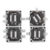Buy cheap Pastic Electrical Enclosure Cable Junction Box 100*100*75mm with Connectors Waterproof from wholesalers