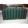 Buy cheap Square Grid Green Garden Fencing Roll , PVC Coated Chicken Wire Fence 30 M Length from wholesalers