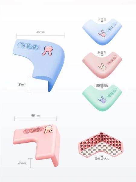 Buy cheap Silicone Rabbit Children'S Collision Prevention Silicone Strip Protects Babies From Bumping Table Corner Soft Strip from wholesalers