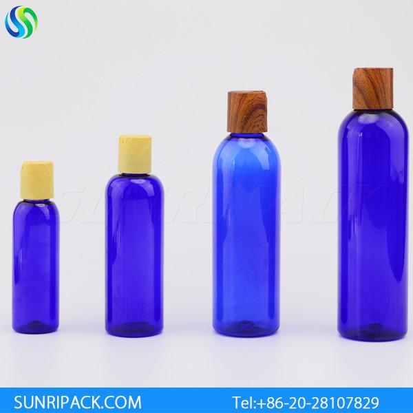 Buy cheap 120ml blue cosmo round plastic bottle, 4oz blue cosmo round pet bottle, 2oz cosmo bottle from wholesalers