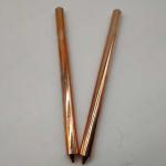6 8 Foot Solid Copper Ground Rod 8ft Spike Rod For Earthing