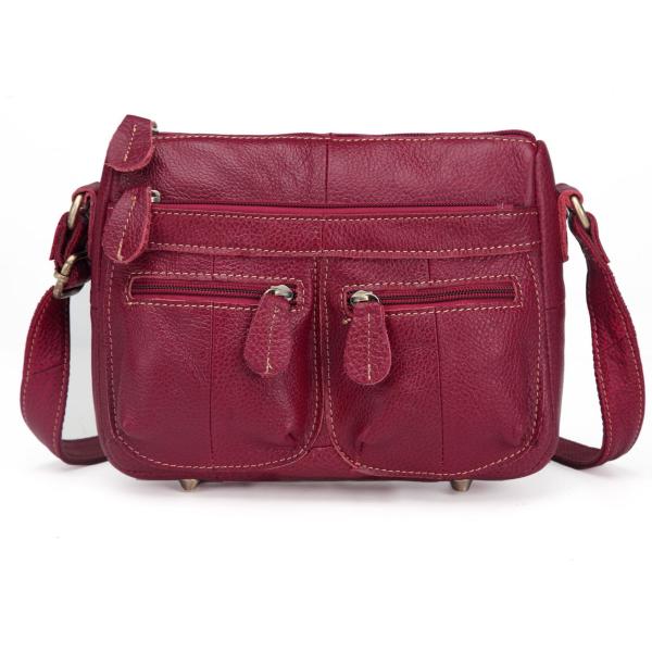 Buy cheap Dumpling Cow Leather Hobo Shoulder Bags Polyester Lining from wholesalers