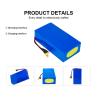 Buy cheap 18650 48v 20ah Rechargeable Li Ion Battery Pack Horizontal Axis Type from wholesalers