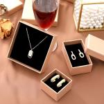 Durable Cardboard Foam Insert Jewelry Box Fashion Paper Packaging Gift Box