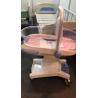 Buy cheap Hospital Child bed baby crib Hydraulic System Control 25kg Load Hospital Baby Trolley White from wholesalers