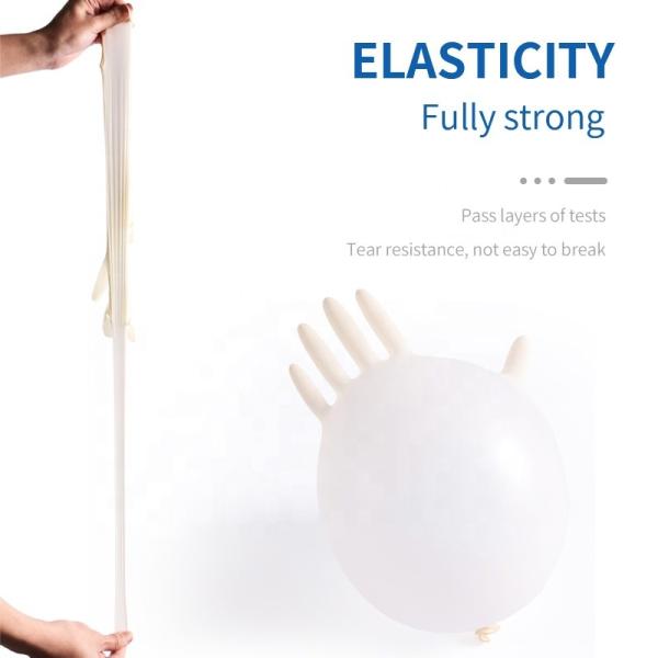 Buy cheap White Disposable Latex Medical Examination Gloves from wholesalers
