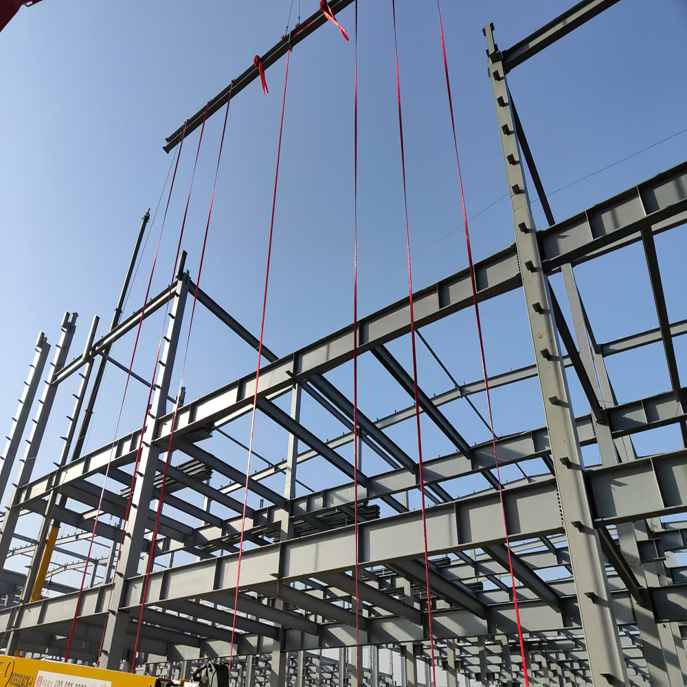Strong And Eco Friendly Steel Frame Building Construction Sustainable Steel Structure
