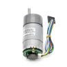 Buy cheap 2000 RPM Metal Speed Reduction Gear Motor High Torque 24V DC With Encoder from wholesalers
