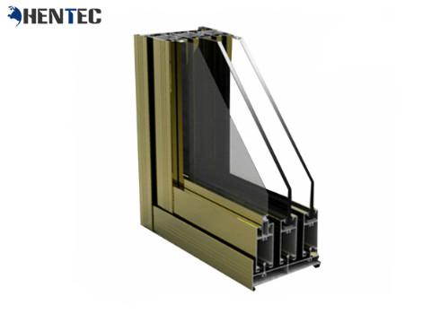 Silding / Casement Aluminum Window Extrusion Profiles Customized Metal Window