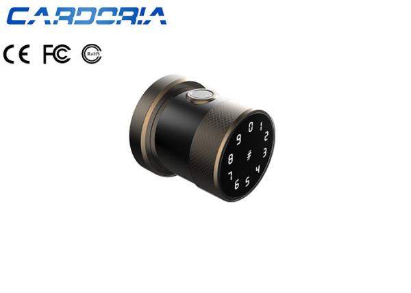 Buy cheap High Density Smart Deadbolt Door Lock , Aluminium Alloy Fingerprint Deadbolt Lock from wholesalers