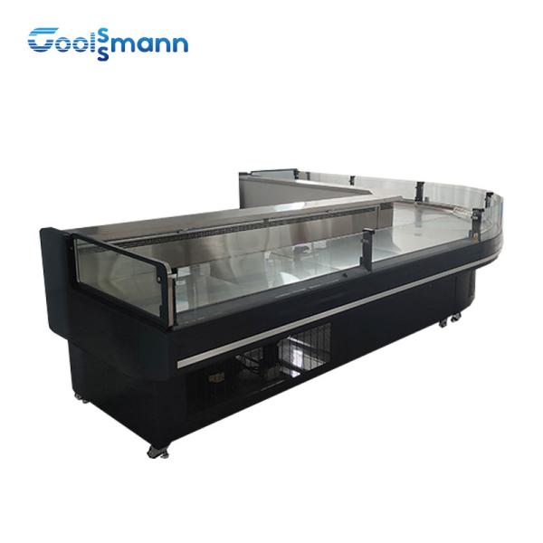 Buy cheap Fan Cooling Meat Display Freezer Cooler Butchery Counter Fridge 180L from wholesalers