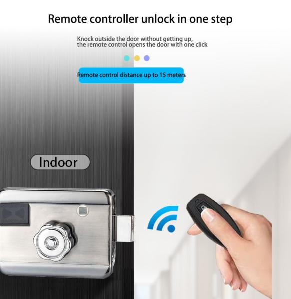 Buy cheap Apartment Keyless Outdoor SS304 Fingerprint Rim Door Locks from wholesalers