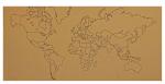 Yuelin Home Office Cork Board Wall Map Tearproof ISO9001