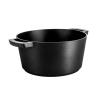 Buy cheap Aluminum Alloy Black Non Stick Milk Pot 24cm Velosan 4L Anti Scald Handle from wholesalers