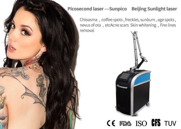 Buy cheap Painless Picosecond Laser Tattoo Removal Machine 755m Two Years Warranty from wholesalers