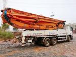 Green Safe Operation Mobile Concrete Pump Truck Long Lasting Heavy Concrete Boom