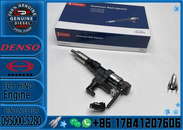 New Diesel Common Rail Densos Injector 095000-5280 095000-5281 For HINO Truck