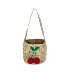 New High Quality Women Simple Straw Bags Wholesale Casual Large Capacity