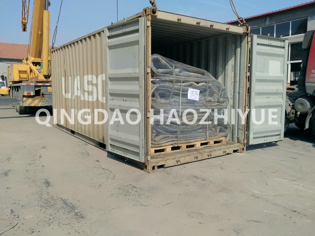 High Pressure Marine Rubber Airbag Cord Fabric , Salvage Ship Launching Airbags
