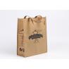 Buy cheap Food Delivery Environ Non Woven Bags Reinforced X Sewing High Strength Handle from wholesalers