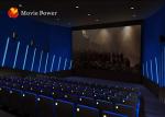 Customized 150 People 4D Cinema Equipment XD Movie Theatre Blow Air To Face