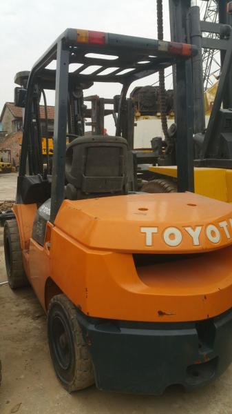 Buy cheap Japanese TOYOTA diesel Engine forklift used diesel forklift 3ton (FD30) 7t, 15t forlift from wholesalers