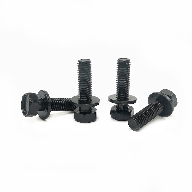 Class 10.9 External Hexagon Bolt High-Strength Carbon Steel Combined Flat Pad