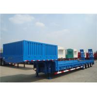 Buy cheap 3/4 Axles Heavy Duty Low Bed Semi Trailer Steel Material High Load Capacity product