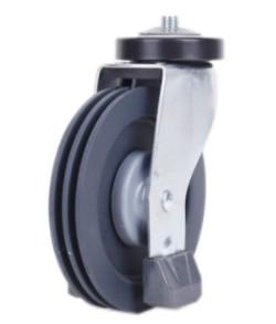 Buy cheap Escalator Trolley Caster Supermarket Cart Trolley Wheels 5 Inch from wholesalers