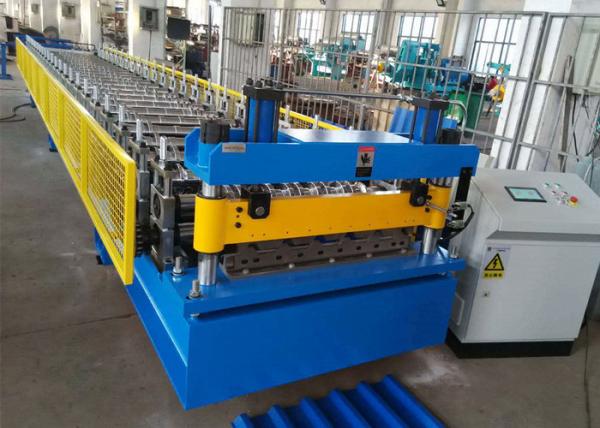Buy cheap Color Coated Steel Roof Panel Roll Forming Machine, 6 Ribs Roofing Sheet Roll Former from wholesalers