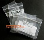 3-layer BioHazard Specimen zipper Bag, Specimen Biohazard Reclosable Bags with