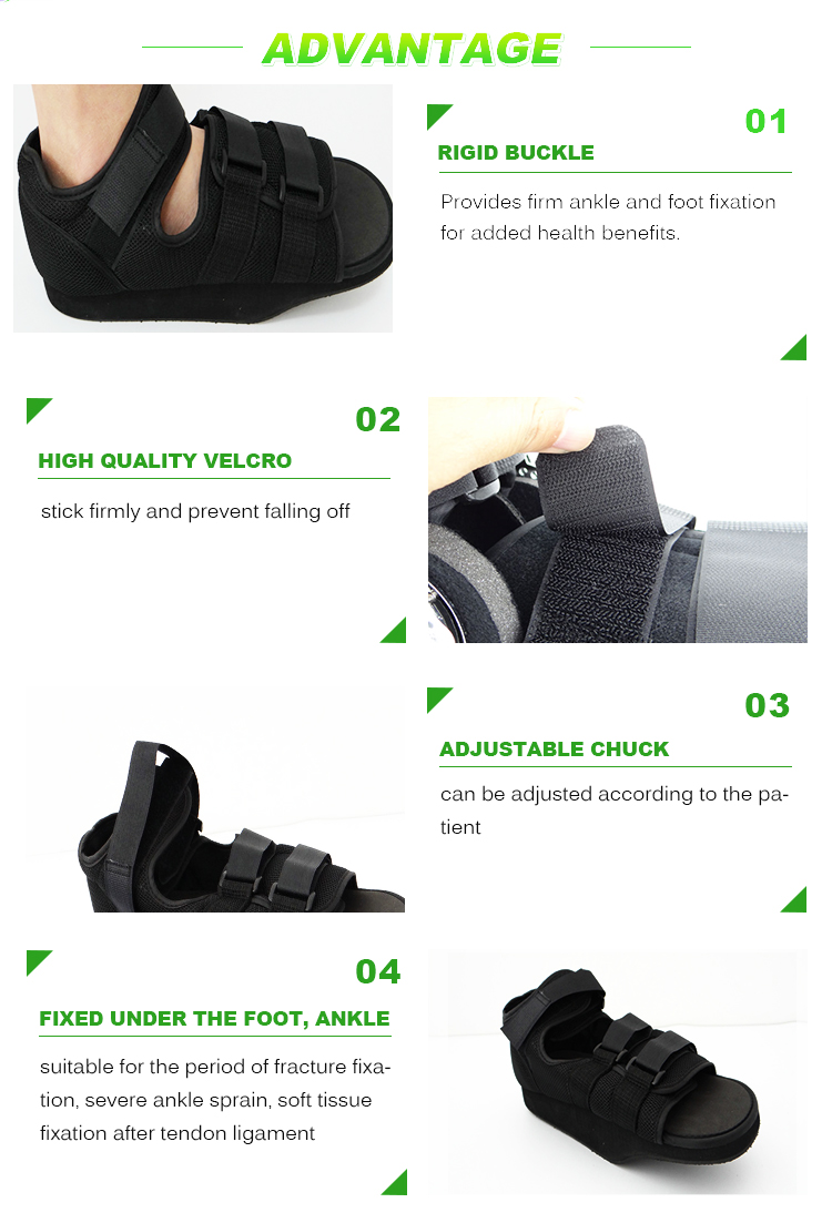 Decompression Shoes Forefoot walker brace Medical orthopedic shoes for fractures