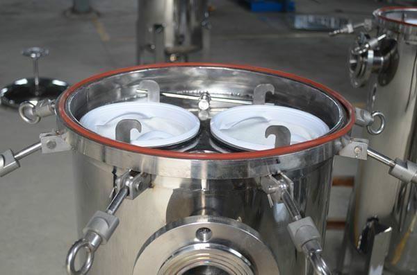 Buy cheap SS316 Flanged Mesh Basket Bag Filter Housing 2" For Water from wholesalers