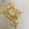 Buy cheap 5*9 popular golden aluminum Georgian decorative bars flower for windows from wholesalers